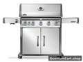 QuantumCart Rogue PRO 625 5-Burner Gas Grill with Side Burner