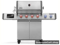 QuantumCart Prestige PRO 500 Smart Gas Grill with Rotisserie